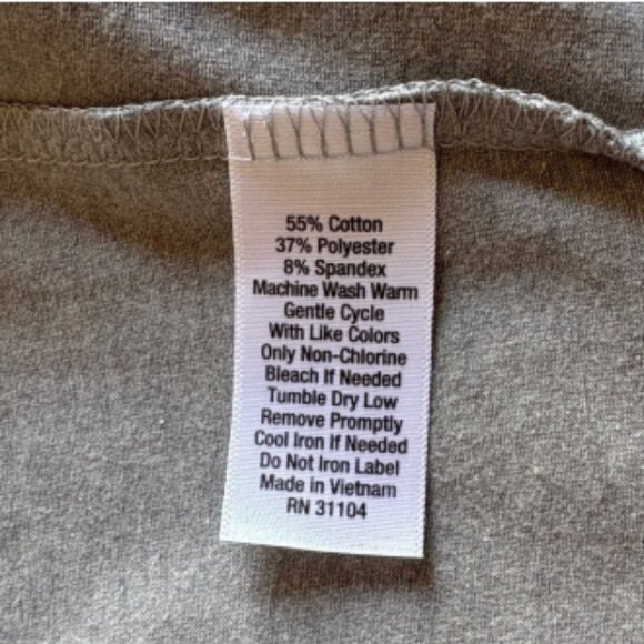 Zelos Sharkbite Hem open fornt cardigan size M - Picture 6 of 8